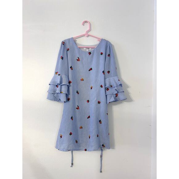 Speechless Blue Floral Dress Girls Size 8 - Picture 1 of 6